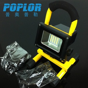 ไฟฉาย LED แบบชาร์จได้ Poplor 12W สำหรับทำงาน พกพาสะดวก ใช้สำหรับตั้งแคมป์กลางแจ้ง พร้อมหูหิ้วและขาตั้ง - Product Image 1