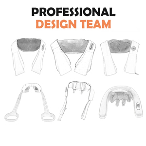 <span class=keywords><strong>2026</strong></span> Neues Bionisches Tiefengewebe-Knetmassagegerät mit Wärmefunktion für Nacken und Rücken, Shiatsu-Massagegerät für Nacken und Schultern - Product Image 2