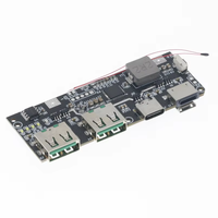 Module d'alimentation mobile 22,5 W à 5 ports avec charge rapide bidirectionnelle, carte mère DIY, matériau de carte mère, QC4+PD3.0