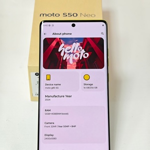 Teléfono Inteligente Motorola Moto S50 Neo G85 5G, Pantalla Curva de 6.7'', 120Hz, Snap Dragon 6s Gen3, 5000mAh, Android 14, ROM Global - Product Image 6