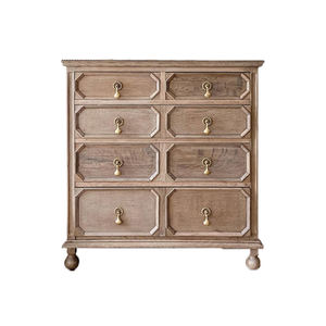 <span class=keywords><strong>Armoire</strong></span> murale de style américain et français en bois massif à huit tiroirs <span class=keywords><strong>pour</strong></span> entrée, salon, chambre à coucher avec garantie de 3 ans - Product Image 5