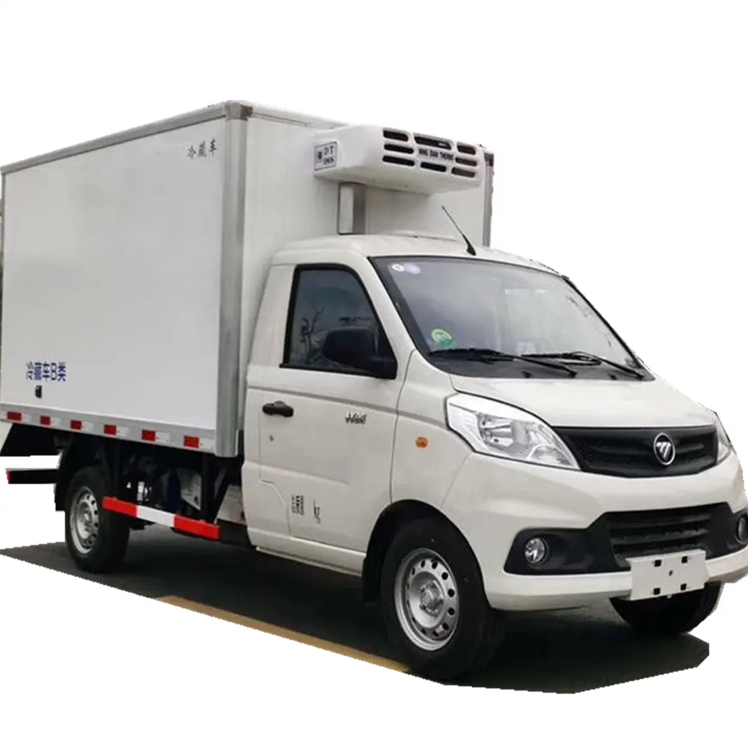 4x2 ánh sáng Duty đông lạnh hàng hóa Giao thông vận tải Mini lạnh Cargo van với XPS vật liệu cách nhiệt