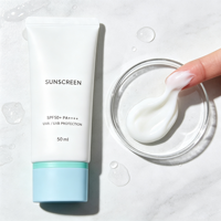 Crème solaire SPF50 PA+++ 50 ml, étiquette privée OEM pour tous types de peaux