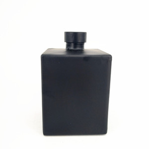 500Ml Vuông Shape Rắn Màu Đen Glass <span class=keywords><strong>Diffuser</strong></span> Chai - Product Image 5