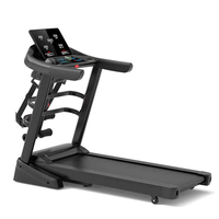 Caminadora Eléctrica con Motor de 3.0HP, Pantalla LED, Inclinación Automática, Plegable, para Uso en Casa y Gimnasio Interior, Ejercicio Cardiovascular