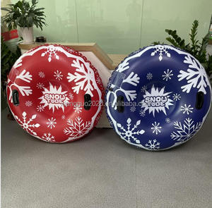 Juguetes para deportes al aire libre de invierno, trineo de nieve inflable para niños y adultos, trineos de nieve de fondo <span class=keywords><strong>duro</strong></span> de alta resistencia con asas - Product Image 5