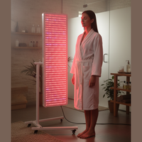 Appareil de Thérapie par Lumière Rouge de Qualité Médicale, Panneau LED Infrarouge 8 Longueurs d'Onde 6000W pour Soulagement Corporel Complet à Domicile, Garantie 3 Ans