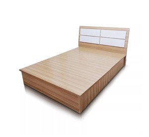 Custom Economical Durable Commercial Furniture Modern Bedroom Sets Simple Wood Base <b>Bed</b> <b>Frame</b> for Hotel Airbnb Rental Apartment - Product Image 6