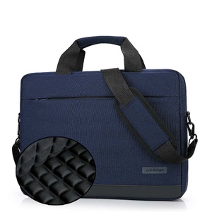 Maletín para Portátil, de Poliéster, con Correa de Hombro Acolchada, Estilo Ejecutivo, Color Gris, para Uso Escolar - Product Image 2
