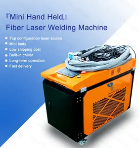 Mesin Las Laser Portabel, Mesin Las Laser Portabel Serat 2000W 1500W 1000W untuk Logam