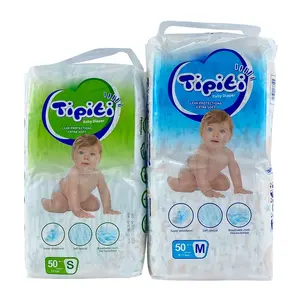 High Quality Brand Name China Manufacturer Super Soft Nonwoven Disposable Diapers For Children