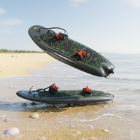 Planche de surf électrique de luxe en carbone intégral pour parc aquatique, équipement de sports nautiques haut de gamme, jet board motorisé tendance pour adultes
