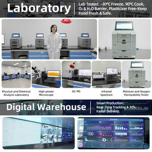 Sacs en plastique <span class=keywords><strong>à</strong></span> barrière d'oxygène haute résistance pour l'emballage de sauces alimentaires liquides, prolongent la durée de conservation, <span class=keywords><strong>anti</strong></span>-ternissement, pochette autoportante - Product Image 4