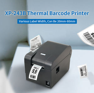 Xprinter XP-243B China Manufacturer 4x6 Thermal Labels Wireless Bluetoot h Printer With USB <b>Transparent</b> Label <b>Sticker</b> Printer - Product Image 3