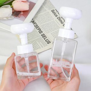 Foam Soap Dispenser 450Ml Glass Bottle For Facial Cleanser Shower Gel Storage - Product Image 2