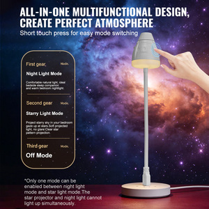 Projecteur Ciel Étoilé OEM ABS LED avec Certification CE, Disques Interchangeables, Alimentation USB, Veilleuse Ambiante - Product Image 3