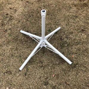 Base de parasol de patio en fer, hauteur 53 cm, pliable, support croisé pour usage extérieur et jardin - Product Image 2