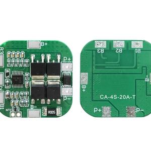 แผงป้องกันแบตเตอรี่ลิเธียม 16.8V พร้อมระบบควบคุมอุณหภูมิ NTC ป้องกันการชาร์จเกินและการคายประจุเกิน จำกัดกระแสไฟ 20A - Product Image 1