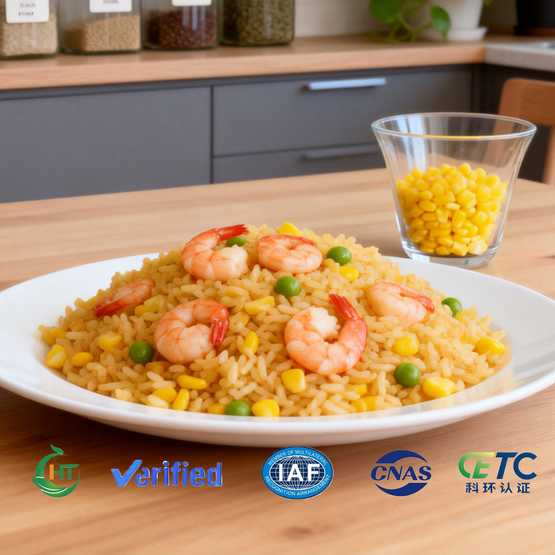 Freshness Locked IQF Frozen Organic Steamed