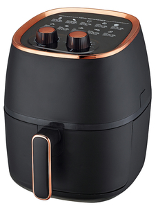 Freidora de aire eléctrica con pantalla digital, horno de <span class=keywords><strong>2023</strong></span> W con pantalla táctil, cesta antiadherente desmontable, 3,5 AA - Product Image 5