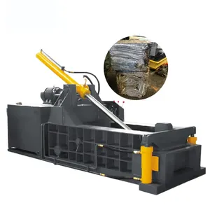 VANEST High Quality CE Certified Factory Aluminum Recycle Hydraulic Waste Metal Scrap Iron Baler Machine