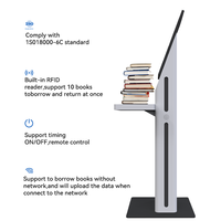 Système de retour en libre-service RFID, services de bibliothèque automatisés, kiosques en libre-service pour le prêt et le retour de livres