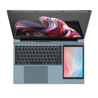 15.6 per Laptop a doppio schermo "+ 7" pollici Touch Screen Personal & Home portatile Pc N100 Ddr4 3200MHZ Laptop Business ad alta velocità