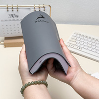 Ensemble cadeau d'affaires de luxe personnalisé avec logo en relief, carnet en PU et stylo à bille en métal pour la promotion de l'entreprise