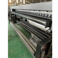 Impresora UV de rollo a rollo de 3.2m (10 pies) de gran formato para pancartas flexibles, la más vendida, con cabezales I3200-U1/512i/1024i