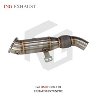 Tubería de Bajada de Alto Flujo ING SUS304 para BMW B58 3.0T B58B30 2015-2025 |   Venta al por Mayor de las Series F/G 340i M240i 540i X5