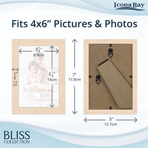 Cadre photo en bois MDF combiné, design créatif et luxueux pour impression UV, affichage de 3 photos - Product Image 2