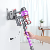 Brotec Télescopique Tube Cleaner Tapis Plancher Led Lumière Cyclone Aspirateur Propre Poussière 20kPa 380W Aspirateur