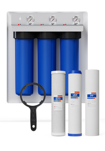 Sistema de Purificación de Agua de 3 Etapas y 20 Pulgadas de Alta Calidad, Purificador de Agua para Toda la <span class=keywords><strong>Casa</strong></span>, Precio de Fábrica al por Mayor, OEM - Product Image 4