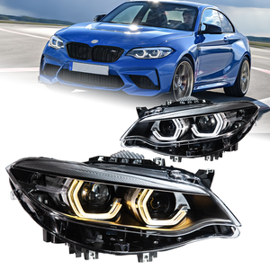 Feux de voiture AKD pour BMW F22, projecteur de phare LED, animation DRL, phare F87, M2 F44 F47, signal d'animation, accessoire automobile - Product Image 1