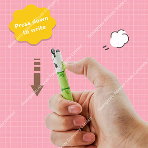 5スタイルクリエイティブかわいい漫画消しゴム付きゲルペン0.5mm消しゴム付き - Product Image 5