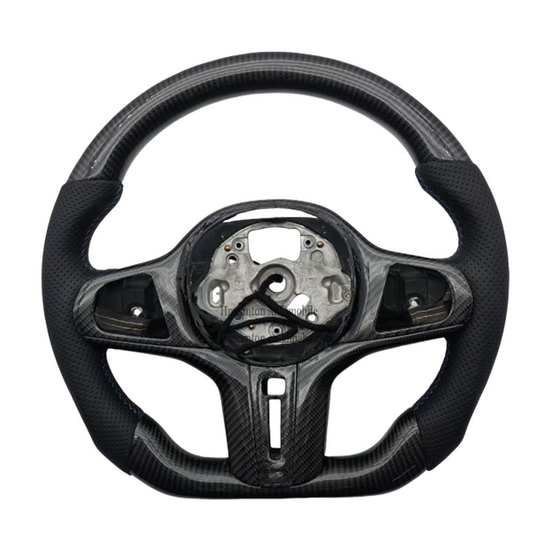 หนัง + คาร์บอนไฟเบอร์ + เย็บมีลวดความร้อน