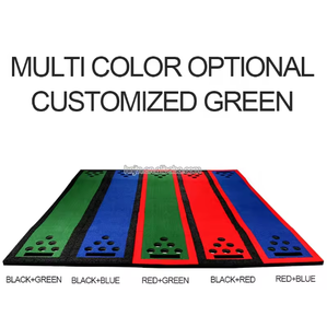 Usine Nouveau 12 Trous Golf <span class=keywords><strong>Putt</strong></span> <span class=keywords><strong>Tapis</strong></span> <span class=keywords><strong>De</strong></span> Jeu Personnalisé Nouveau Design Golf Putting <span class=keywords><strong>Tapis</strong></span> Vert 2-on-2Putting Jeu Mettre Intérieur Extérieur <span class=keywords><strong>Tapis</strong></span> - Product Image 5