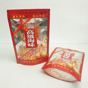 Bolsas de Plástico PET con Cierre Vertical Modelo 147 para Mariscos, Bolsas Yin-Yang para Calamar Seco, Pepino de Mar y Otros Productos Secos, Grado Alimenticio - Product Image 1