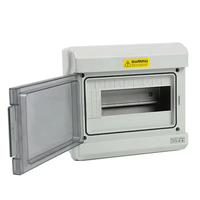 Boîtier en plastique ABS PC à PN-4 voies intérieur extérieur étanche boîtier de distribution d'énergie électrique monophasé pour MCCB MCB IP65
