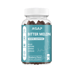 Suplementos de azúcar de melón amargo Extracto de plantas Suplementos veganos Gomitas de melón amargo para el metabolismo equilibrado - Product Image 2