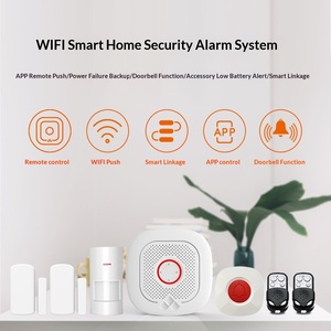 Alarma de Seguridad para el Hogar, Alarma de Seguridad Inteligente WiFi para el Hogar, Sistema de <span class=keywords><strong>Control</strong></span> Central con Enlace de Escenas para el Cuidado de Personas Mayores - Product Image 1