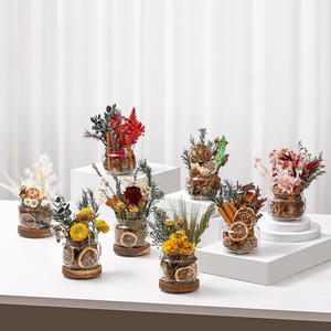 Kit de fabrication de <span class=keywords><strong>bougies</strong></span> sans flamme et diffuseurs DIY : mélange d'huiles essentielles, fleurs séchées (rose, lavande) et granulés pour la décoration et l'aromathérapie à domicile - Product Image 2