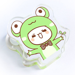 Carpeta Transparente de Acrílico y PP con Clip, Diseño Creativo para Mapas, Animaciones Personalizadas, Periféricos, Carpeta de Anuncios - Product Image 1