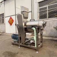 Industriële schroefpers voor druivensap, roestvrij staal, appel-sapcentrifuge