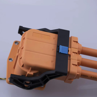 Connecteur d'interverrouillage haute tension HVIL 2 broches 8 mm YRL-808-002 Type angulaire 250A Courant élevé Matériau PA66 40~+105C Utilisation automobile