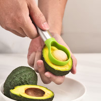 Alat Buah Multifungsi - Pengupas & Pemotong Alpukat 2-in-1, Sangat Cocok untuk Alpukat dan Buah Naga di Rumah