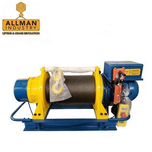 כננת חשמלית ALLMAN 1 טון 220V כננת חבל תיל חשמלי - Product Image 2