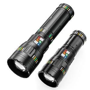 1000000LMS Zoom LED Lampe de Poche Rechargeable Tactique Super