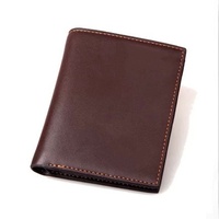 Dompet Pendek Pria Kasual Tempat Kartu Multi-Fungsi Gaya Horizontal Vertikal Untuk Remaja