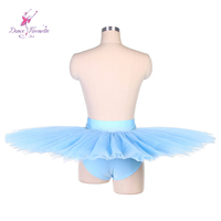 Tutu slim demi-tutu en 7 couches, tissu de tulle, entraînement pré-professionnel pour le Ballet, BLL001